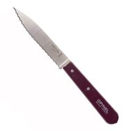 Opinel Essential No:113 Paslanmaz Çelik Tırtıklı Yeşil Renkli Soyma Bıçağı