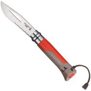 Opinel Inox No 08 Alpine Bisiklet Desenli Paslanmaz Çelik Çakı