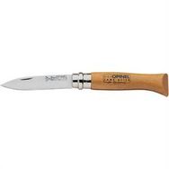 Opinel Inox No-8 Kayın Saplı Bağ Çakısı
