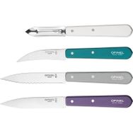 Opinel Les Essentials Art Deco 4'lü Bıçak Seti