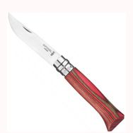 Opinel Tradition No 8 Bouleau Lamelle Rouge Paslanmaz Çelik Çakı