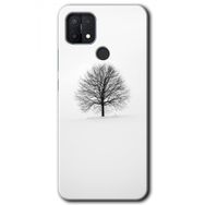Oppo A15S Alone Tree Baskılı Uyumlu Silikon Kılıf