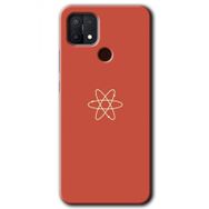 Oppo A15S Atom Baskılı Uyumlu Silikon Kılıf