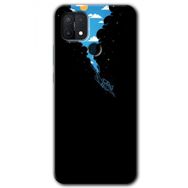 Oppo A15S Derinlere Yolculuk Baskılı Uyumlu Silikon Kılıf