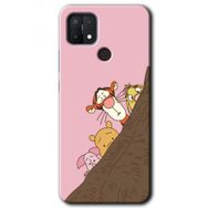 Oppo A15S Winnie the Pooh Baskılı Uyumlu Silikon Kılıf