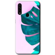 Oppo A31 3D Yaprak Baskılı Uyumlu Silikon Kılıf