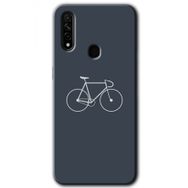 Oppo A31 Bike Baskılı Uyumlu Silikon Kılıf