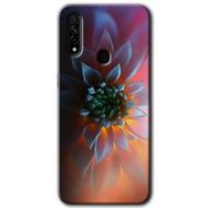 Oppo A31 Çiçek Motif Baskılı Uyumlu Silikon Kılıf