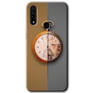 Oppo A31 Clocks Artwork Baskılı Uyumlu Silikon Kılıf