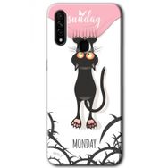 Oppo A31 Dark Sunday Baskılı Uyumlu Silikon Kılıf