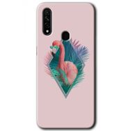 Oppo A31 Flamingo Baskılı Uyumlu Silikon Kılıf