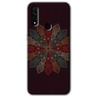 Oppo A31 Mandala Flower Wal Baskılı Uyumlu Silikon Kılıf