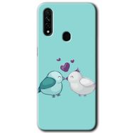 Oppo A31 Mutlu Kuşlar Baskılı Uyumlu Silikon Kılıf