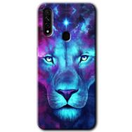 Oppo A31 Neon Lion Baskılı Uyumlu Silikon Kılıf
