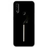 Oppo A31 Sönmüş Kibrit Baskılı Uyumlu Silikon Kılıf