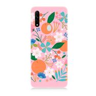 Oppo A31 Uyumlu Portakal Çiçeği Baskılı Silikon Kılıf