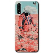 Oppo A31 Uzay Bahçesi Baskılı Uyumlu Silikon Kılıf