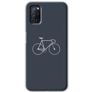 Oppo A52 Bike Baskılı Uyumlu Silikon Kılıf