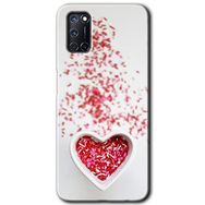Oppo A52 Kalpli Şekerleme Baskılı Uyumlu Silikon Kılıf