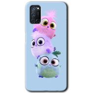 Oppo A52 Puffy Baskılı Uyumlu Silikon Kılıf
