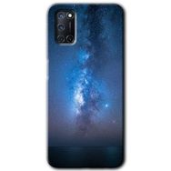 Oppo A52 Samanyolu Baskılı Uyumlu Silikon Kılıf