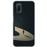 Oppo A52 Space Planet Baskılı Uyumlu Silikon Kılıf