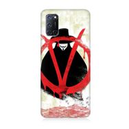 Oppo A52 Uyumlu Vendetta Baskılı Silikon Kılıf
