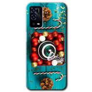 Oppo A55 Christmas Baskılı Uyumlu Silikon Kılıf