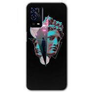 Oppo A55 Heykel Baskılı Uyumlu Silikon Kılıf