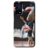 Oppo A55 I am Groot Baskılı Uyumlu Silikon Kılıf