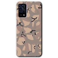 Oppo A55 Kamuflaj 6 Baskılı Uyumlu Silikon Kılıf