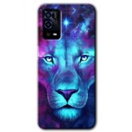 Oppo A55 Neon Lion Baskılı Uyumlu Silikon Kılıf
