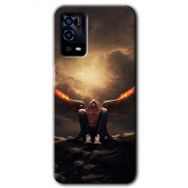 Oppo A55 Wings of Power Baskılı Uyumlu Silikon Kılıf