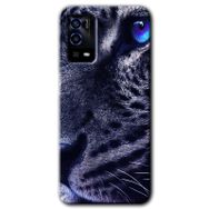 Oppo A55 Yeşil Kurt Baskılı Uyumlu Silikon Kılıf