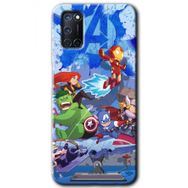 Oppo A72 Avengers Cartoon Baskılı Uyumlu Silikon Kılıf