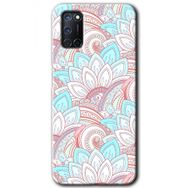 Oppo A72 Çin Mandala 1 Baskılı Uyumlu Silikon Kılıf