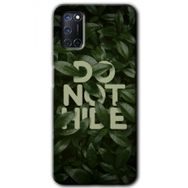 Oppo A72 Do Not Hide Baskılı Uyumlu Silikon Kılıf