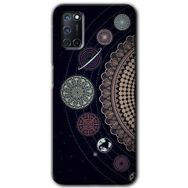 Oppo A72 Gezegen Döngüsü Baskılı Uyumlu Silikon Kılıf
