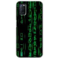 Oppo A72 Matrix Baskılı Uyumlu Silikon Kılıf