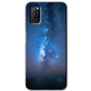 Oppo A72 Samanyolu Baskılı Uyumlu Silikon Kılıf