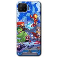 Oppo A73 Avengers Cartoon Baskılı Uyumlu Silikon Kılıf