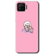 Oppo A73 Bad Grandmother Baskılı Uyumlu Silikon Kılıf