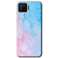 Oppo A73 Blue Art Baskılı Uyumlu Silikon Kılıf