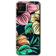 Oppo A73 Çizim Çiçekler Baskılı Uyumlu Silikon Kılıf
