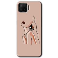 Oppo A73 Çizim Silüet Baskılı Uyumlu Silikon Kılıf