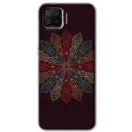 Oppo A73 Mandala Flower Wal Baskılı Uyumlu Silikon Kılıf