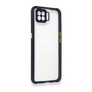 Oppo A73 Miami Şeffaf Silikon Lacivert Kılıf