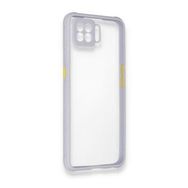 Oppo A73 Miami Şeffaf Silikon Lila Kılıf