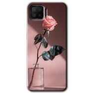 Oppo A73 Retro Gül Baskılı Uyumlu Silikon Kılıf
