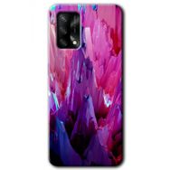 Oppo A74 Abstraction Sharp Baskılı Uyumlu Silikon Kılıf